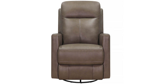 Vienna Manual Swivel Rocker Leather Recliner