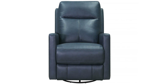 Vienna Power Headrest Swivel Rocker Leather Recliner