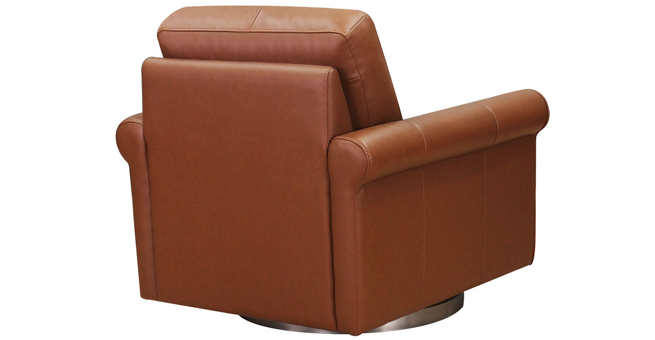 Laguna Swivel Leather Chair