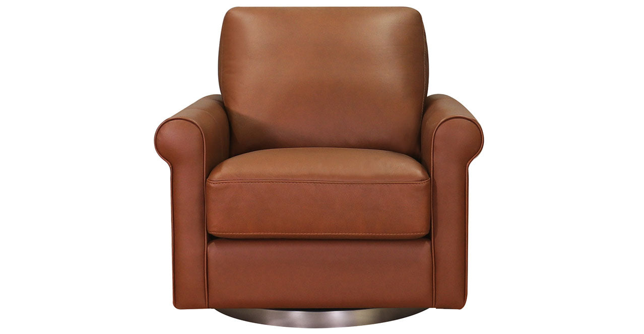 Laguna Swivel Leather Chair