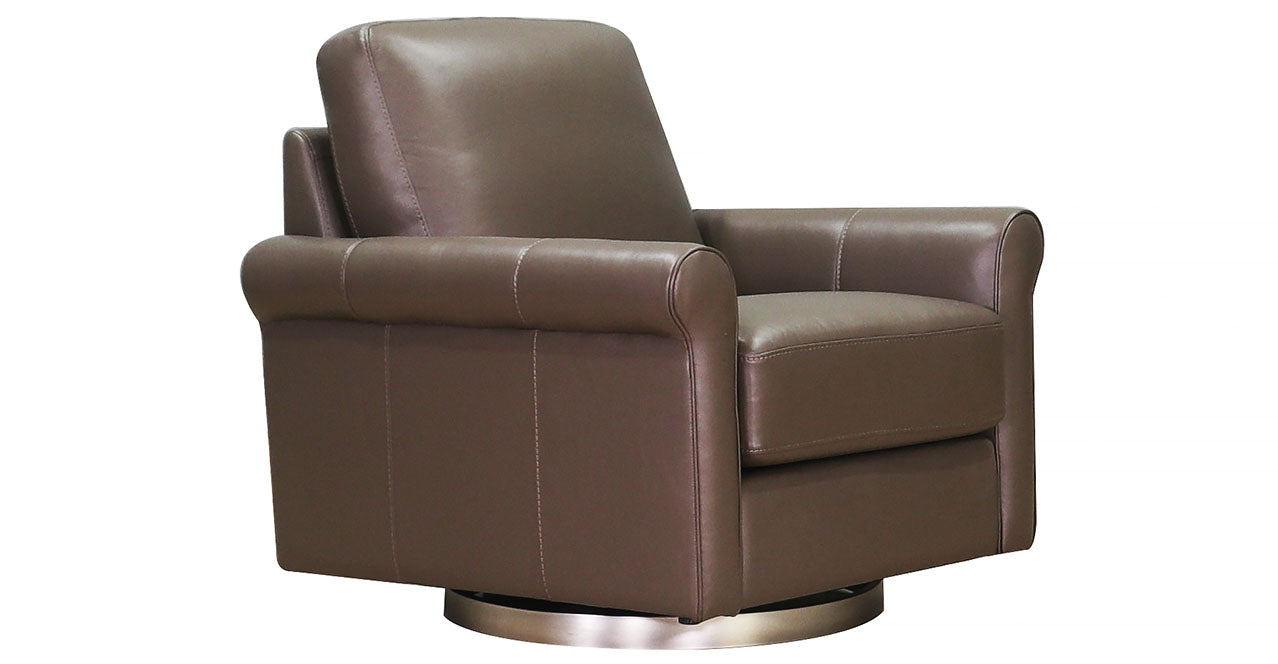 Laguna Swivel Leather Chair