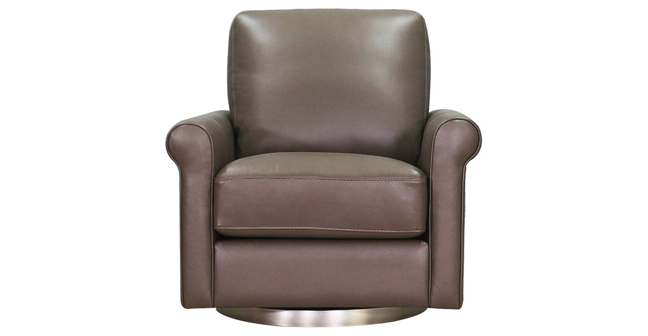 Laguna Swivel Leather Chair