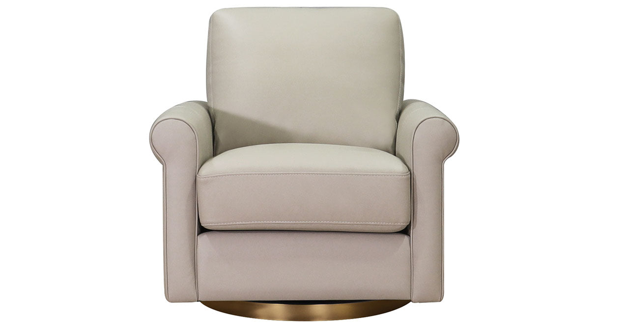 Laguna Swivel Leather Chair