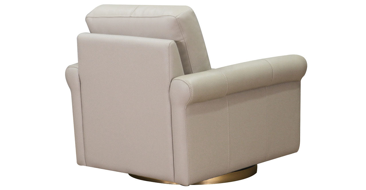 Laguna Swivel Leather Chair