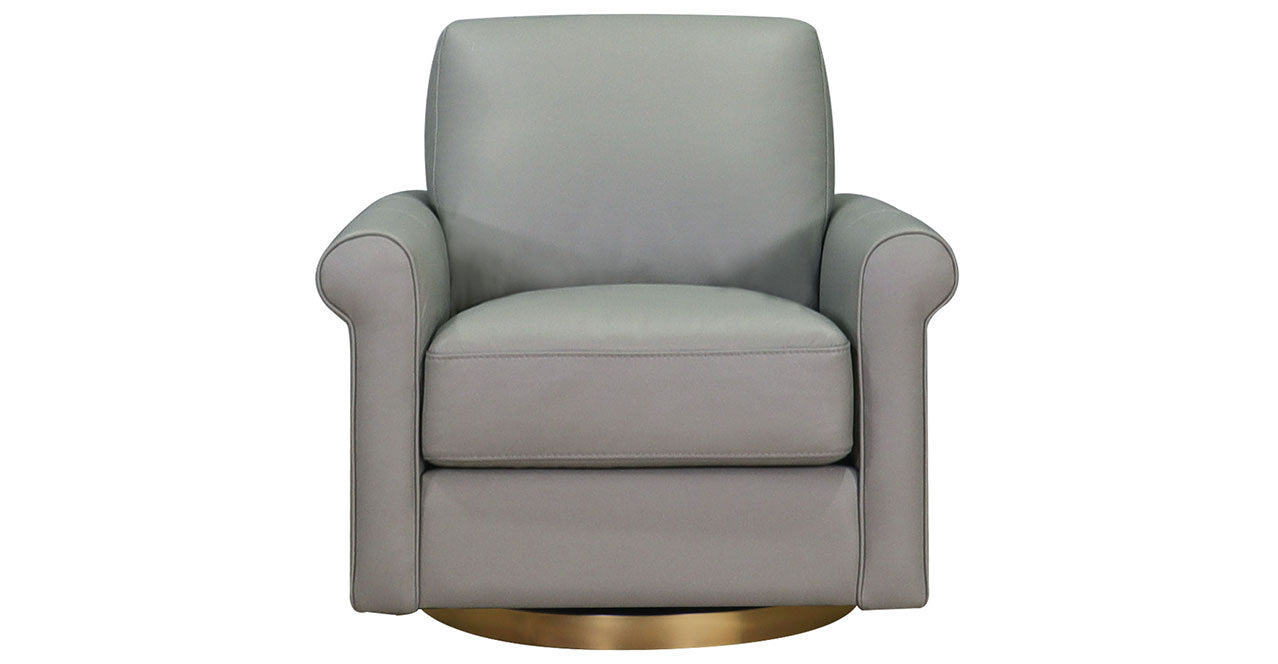 Laguna Swivel Leather Chair