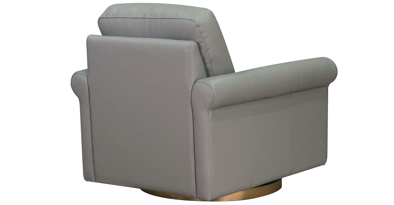 Laguna Swivel Leather Chair