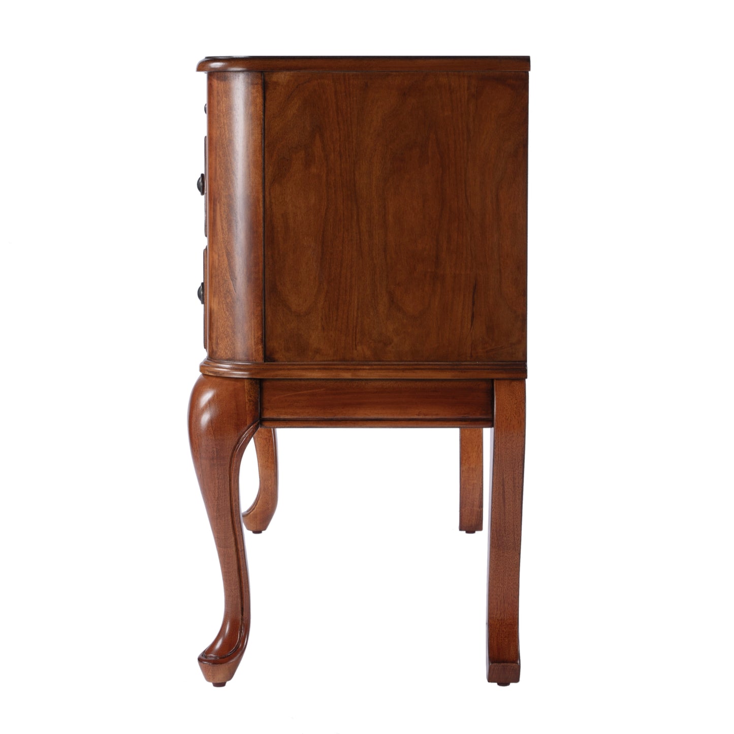 Charlotte Vanity Desk with Storage in Brown  0735101