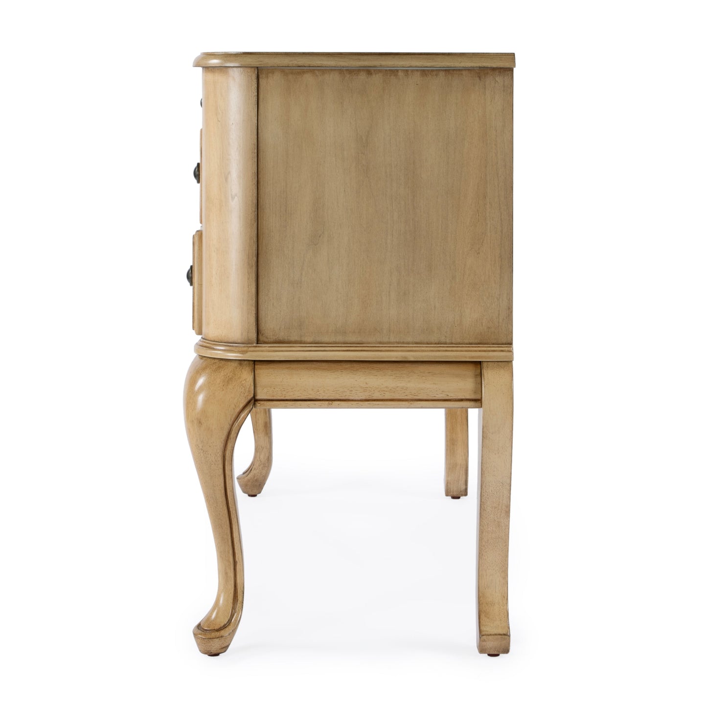 Charlotte Vanity Desk with Storage in Beige  0735424