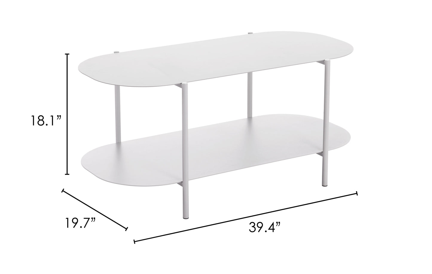 Pullman Coffee Table Gray