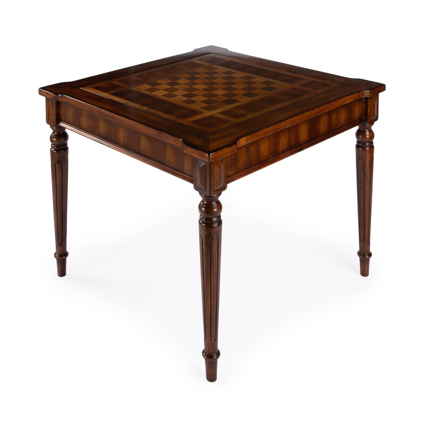 Vincent Multi-Game Card Table in Medium Brown  0837011