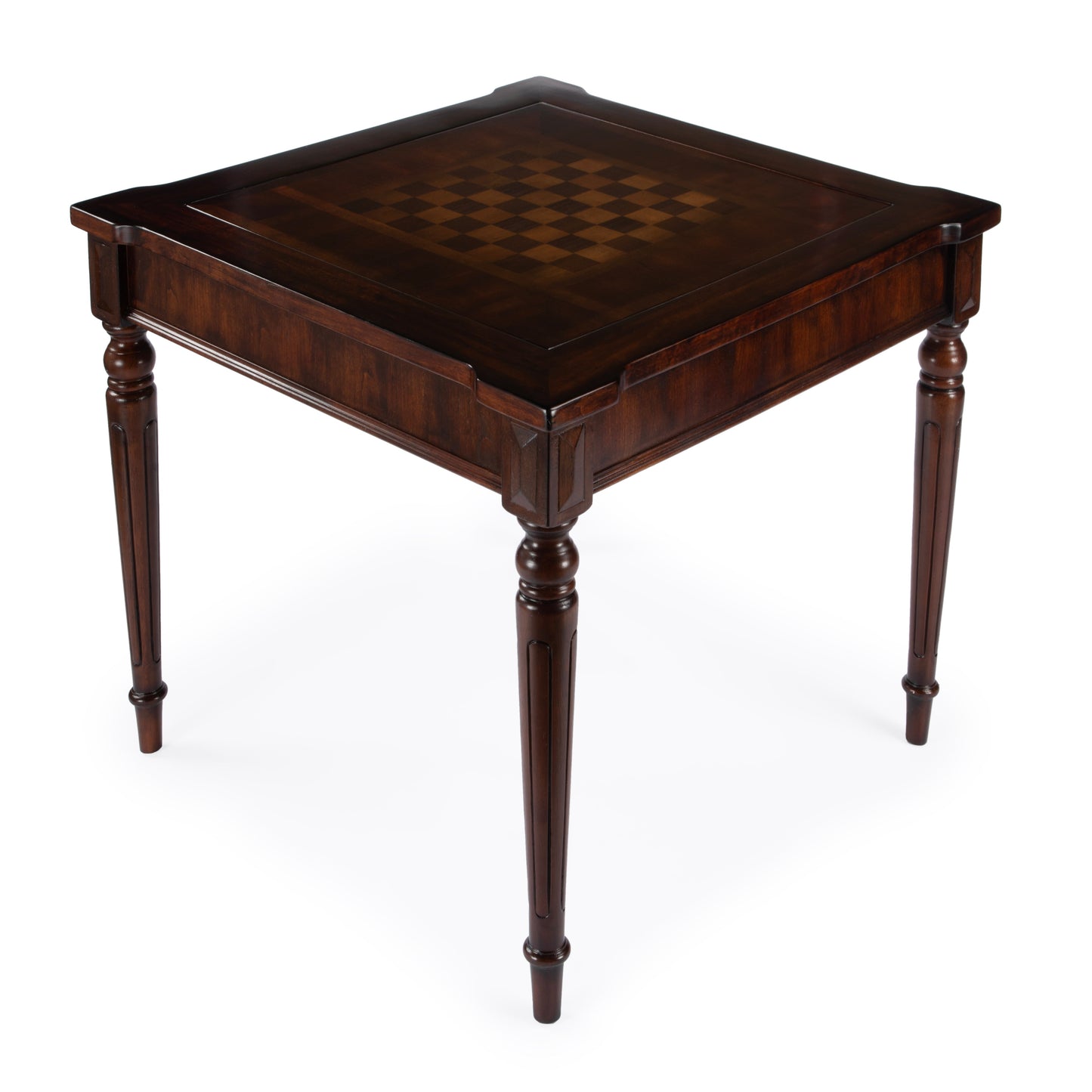 Vincent Multi-Game Card Table in Dark Brown  0837024