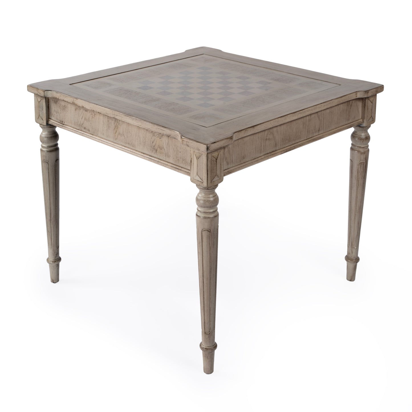 Vincent Multi-Game Card Table in Gray  0837247