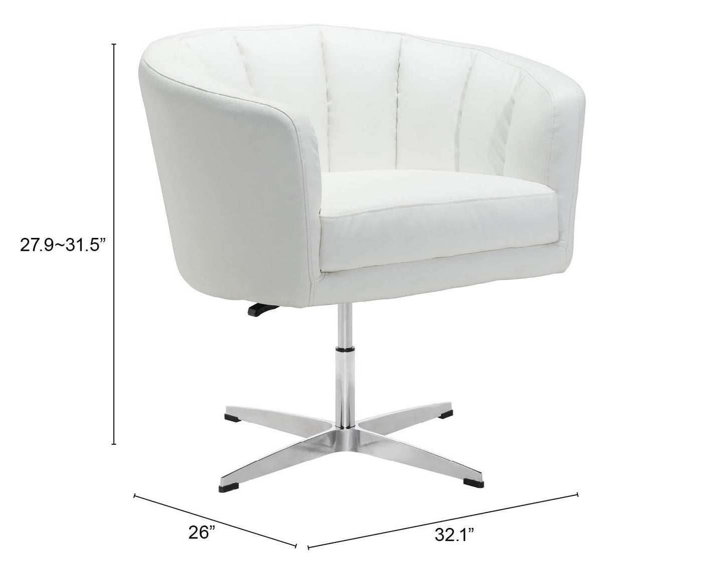 Wilshire Occasional Chair White