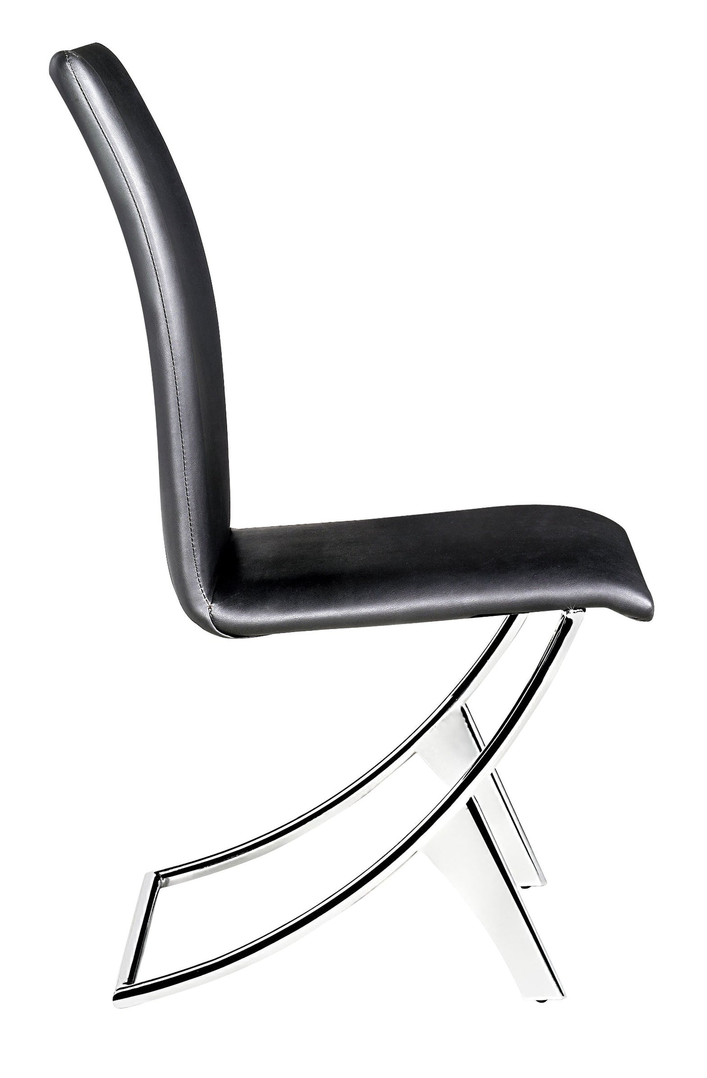 Delfin Dining Chair (Set of 2) Black