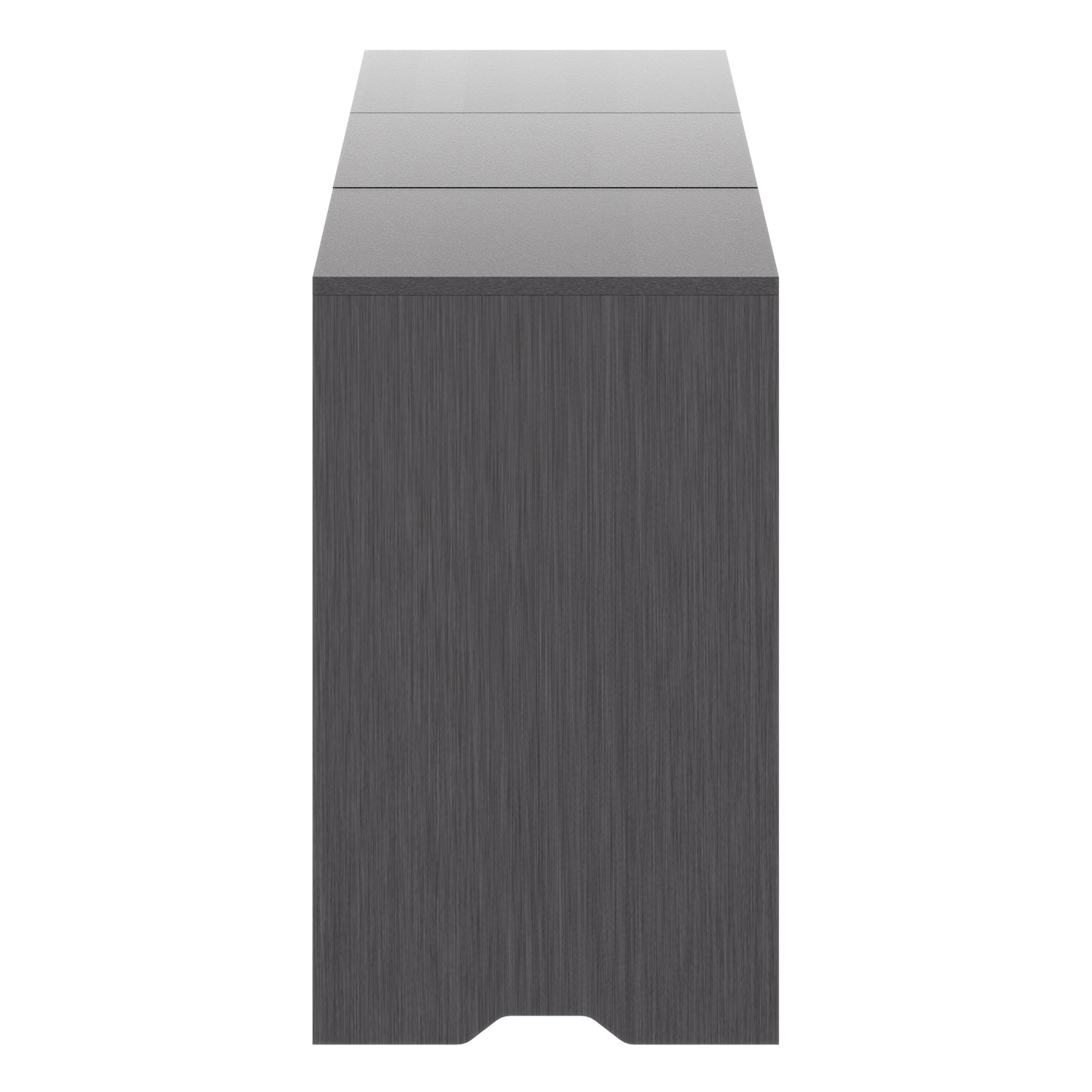 Nova 3-Pc Storage Cabinet Set, Charcoal