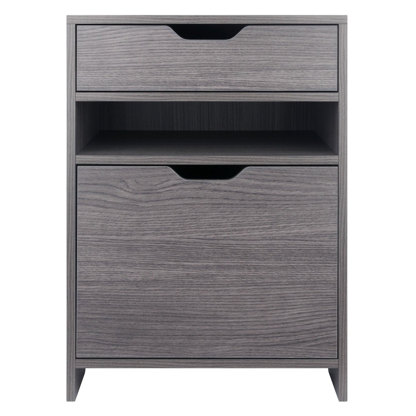 Nova Filing Storage Cabinet, Charcoal