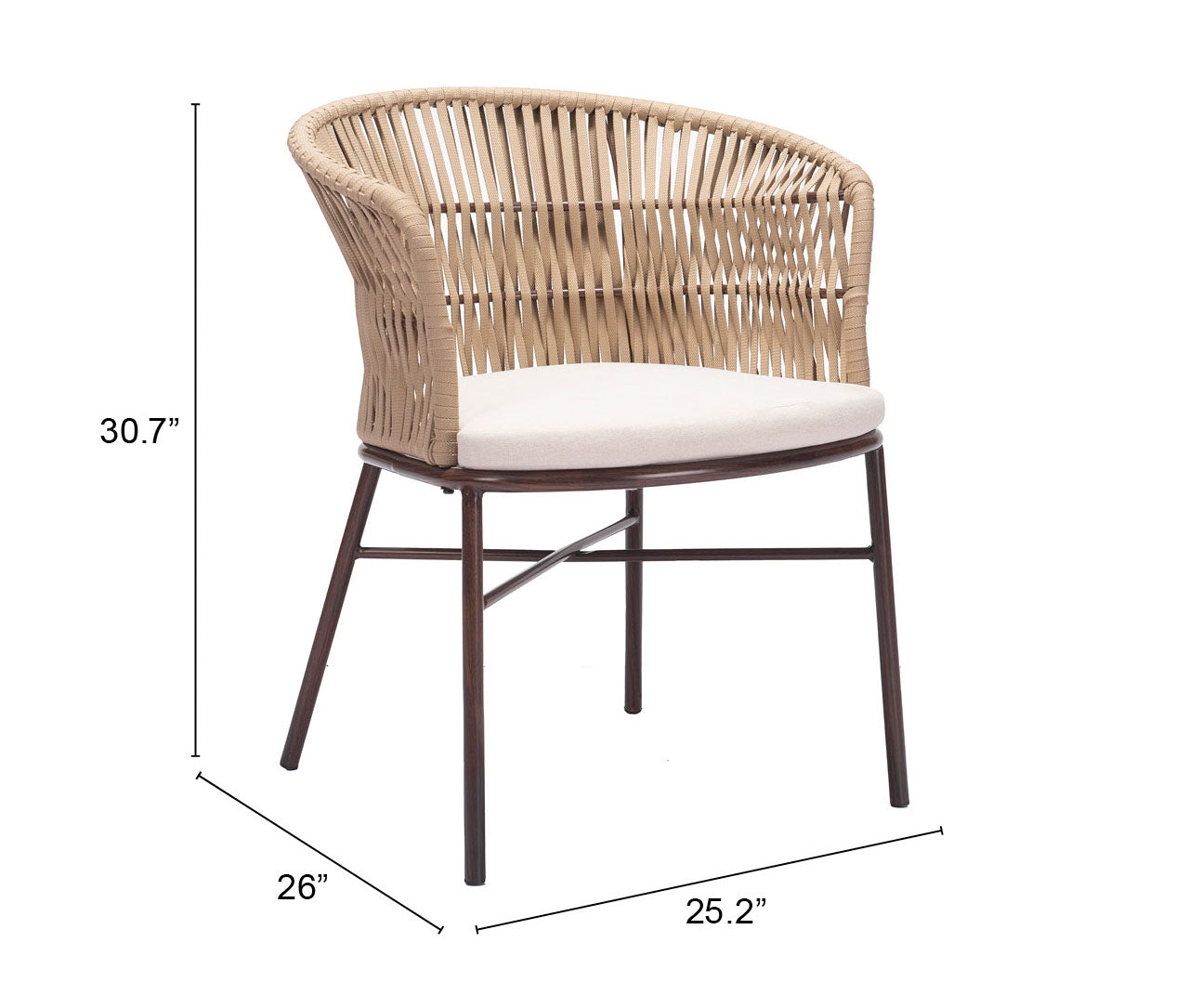 Freycinet Dining Chair Natural