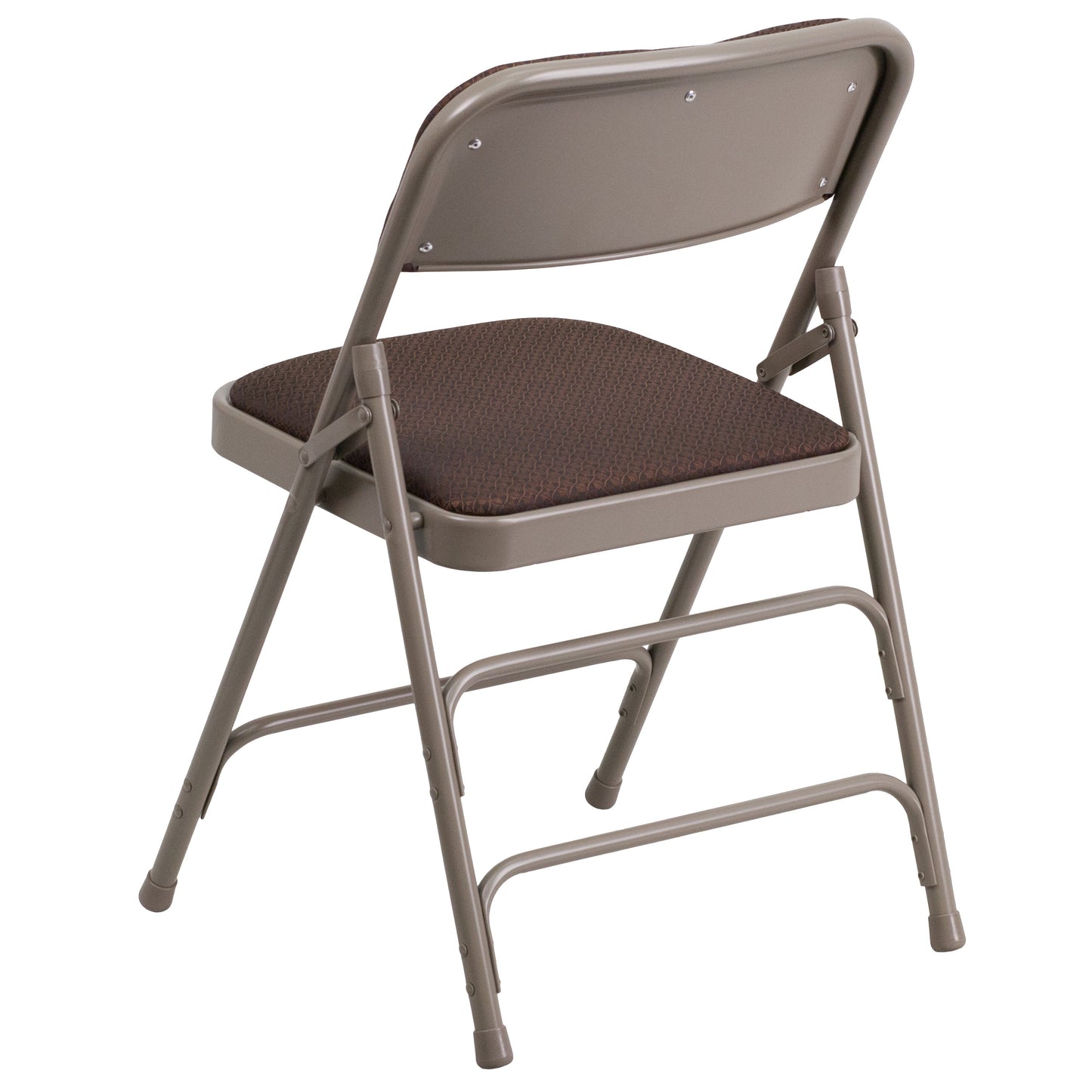 Brown Fabric Metal Chair 2-AW-MC309AF-BRN-GG