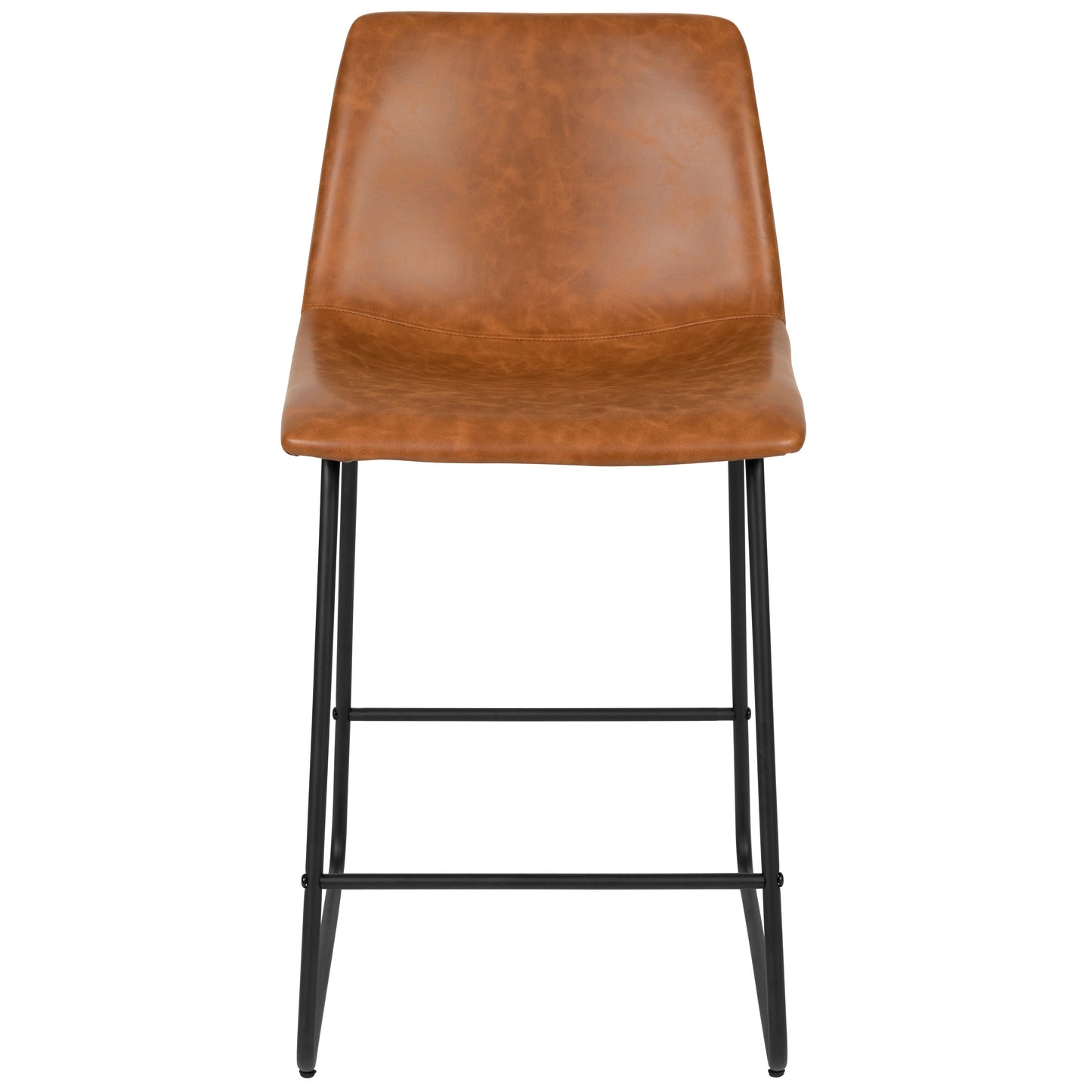 2PK 24" LT Brown Dining Stool 2-ET-ER18345-24-LB-GG