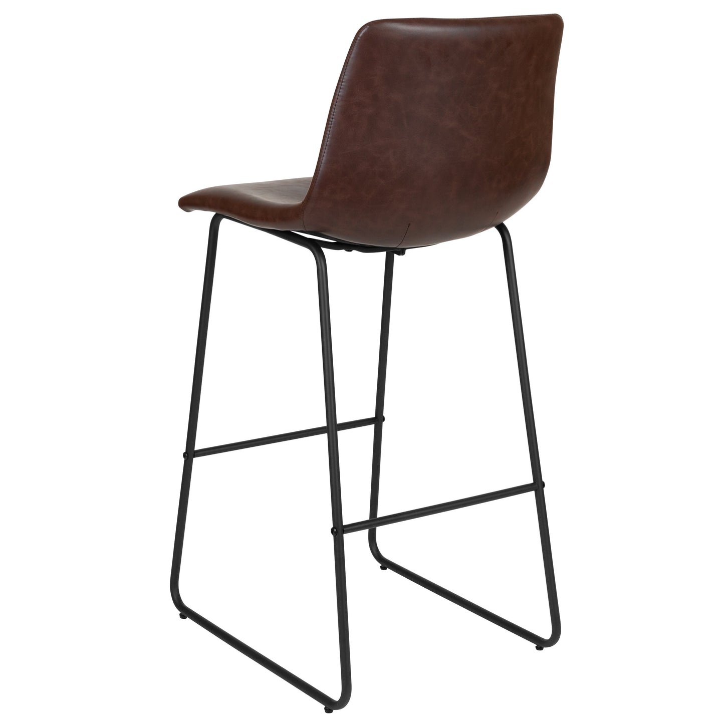 2PK 30" DK Brown Dining Stool 2-ET-ER18345-30-DB-GG