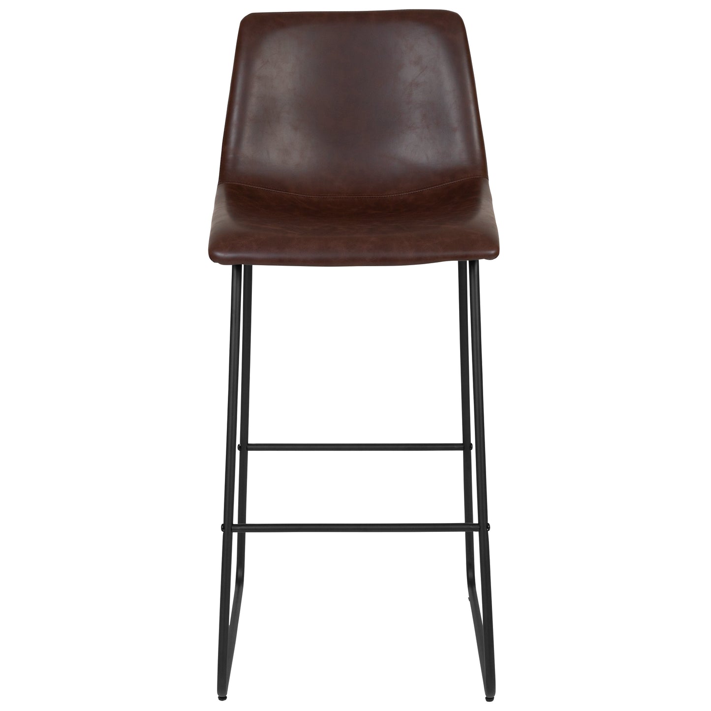 2PK 30" DK Brown Dining Stool 2-ET-ER18345-30-DB-GG