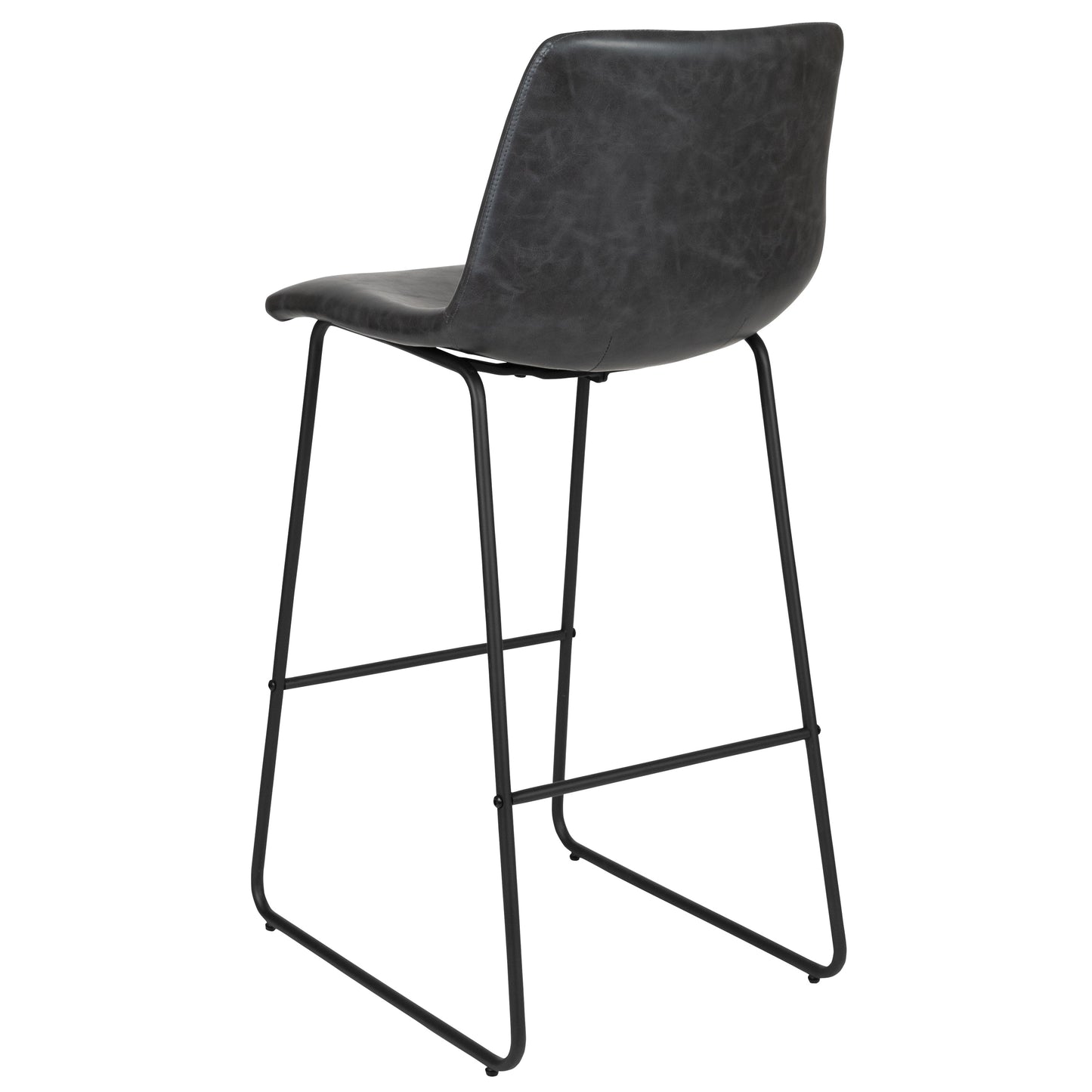 2PK 30" Dark Gray Dining Stool 2-ET-ER18345-30-GY-GG