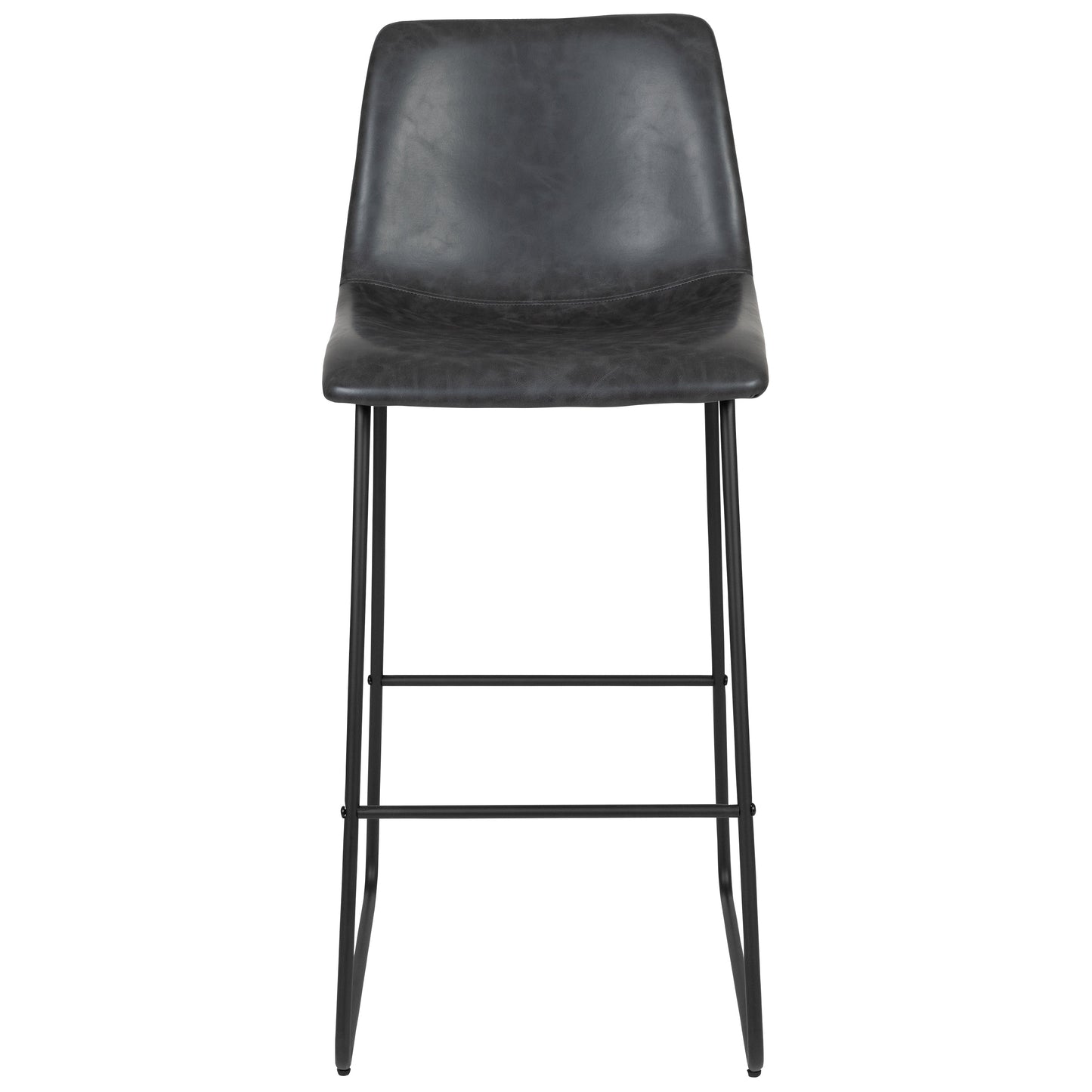 2PK 30" Dark Gray Dining Stool 2-ET-ER18345-30-GY-GG