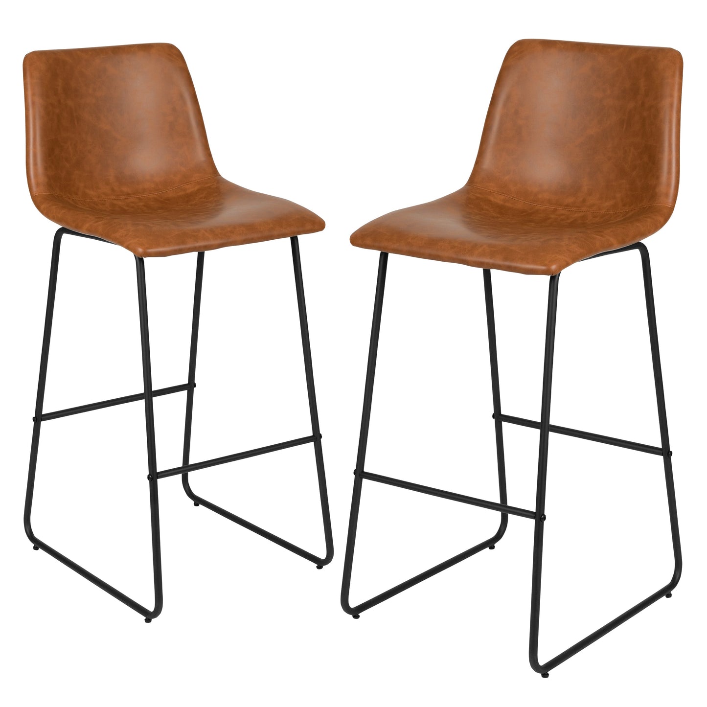 2PK 30" LT Brown Dining Stool 2-ET-ER18345-30-LB-GG