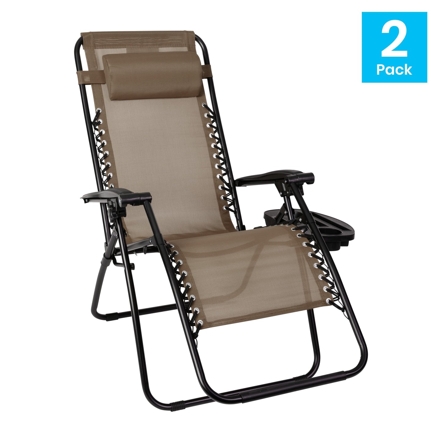 Zero Gravity Lounge Chair 2-GM-103122SS-B-GG