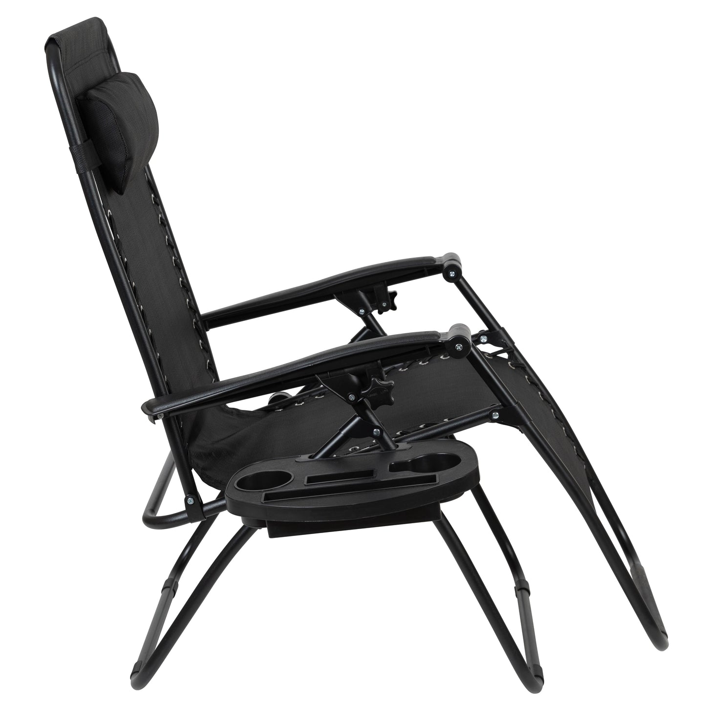 Zero Gravity Lounge Chair 2-GM-103122SS-BK-GG