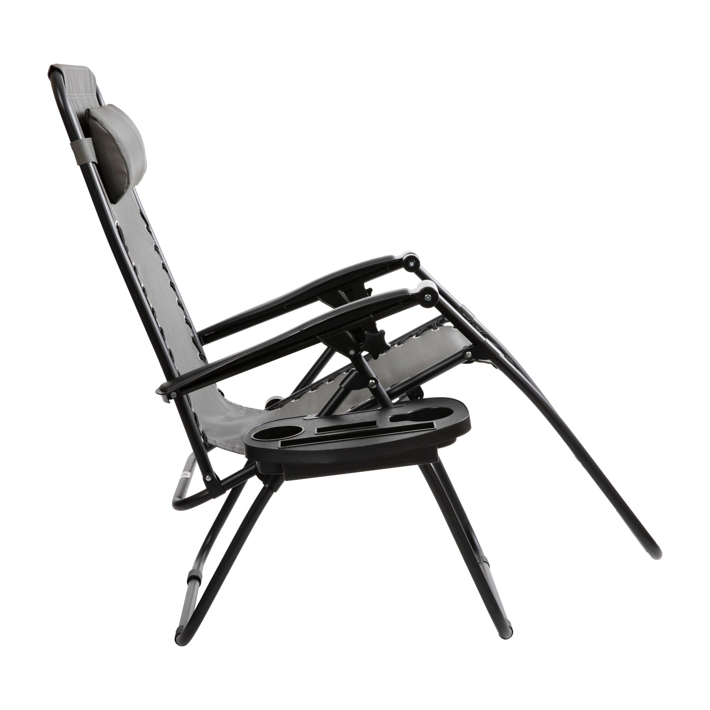 Gray Zero Gravity Lounge Chair 2-GM-103122SS-GR-GG