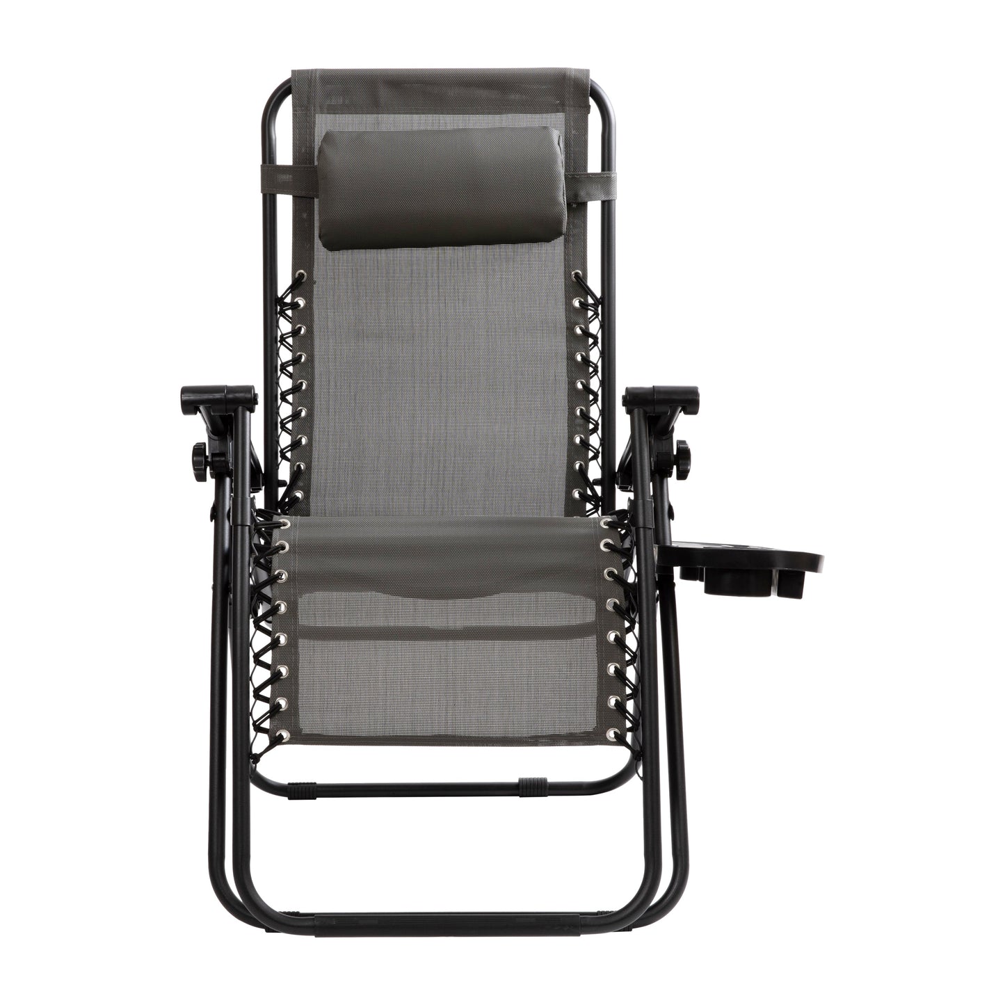 Gray Zero Gravity Lounge Chair 2-GM-103122SS-GR-GG