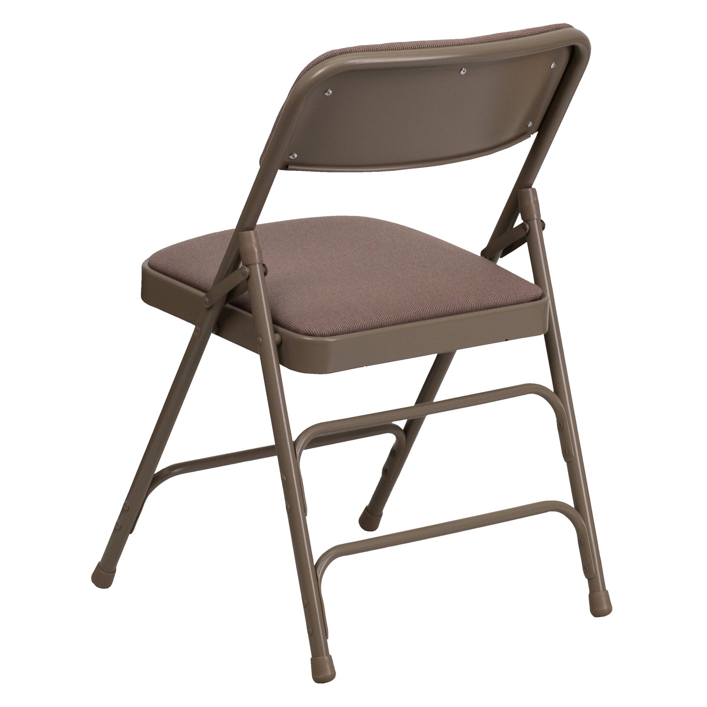 Beige Fabric Folding Chair 2-HA-MC309AF-BGE-GG