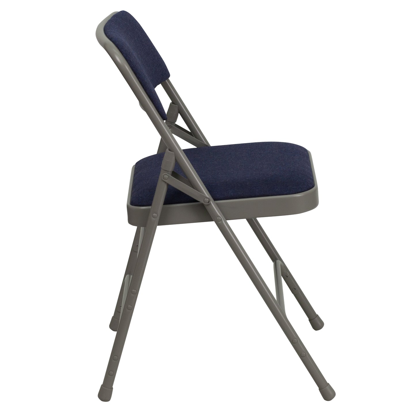 Navy Fabric Folding Chair 2-HA-MC309AF-NVY-GG