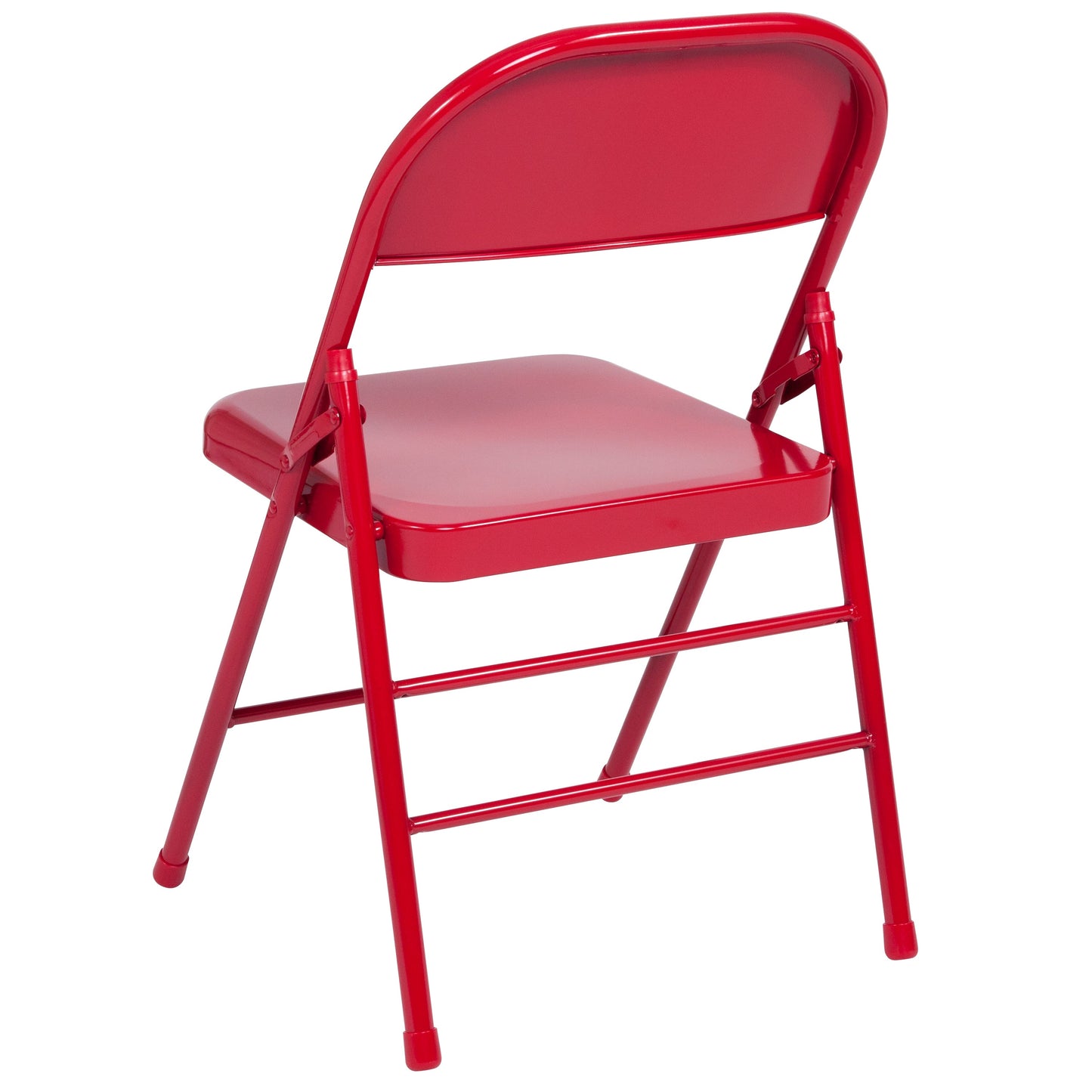 Red Metal Folding Chair 2-HF3-MC-309AS-RED-GG