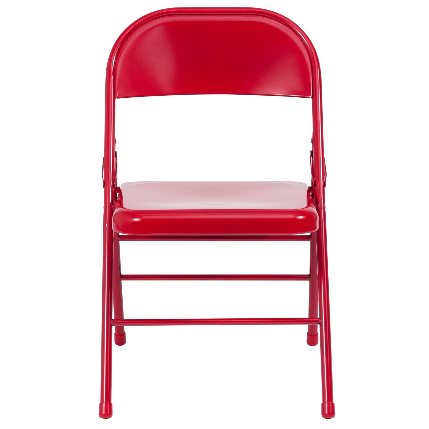 Red Metal Folding Chair 2-HF3-MC-309AS-RED-GG