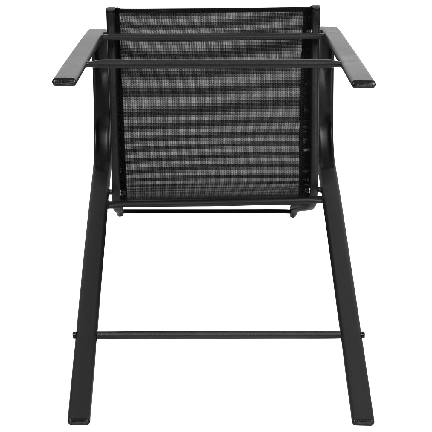 2 PackBlack Patio Stools 2-JJ-092H-GG