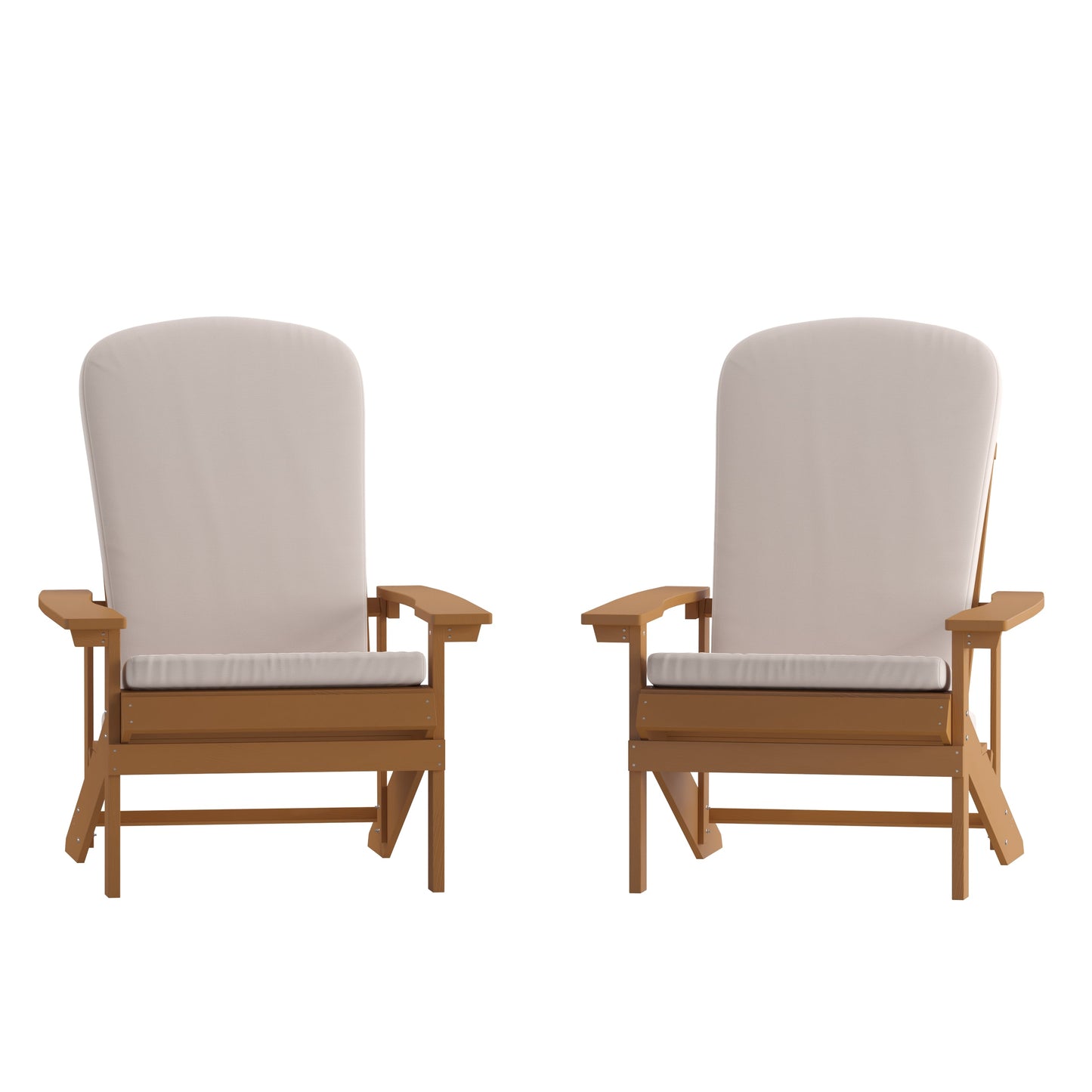 2PK Teak Chairs-Cream Cushions 2-JJ-C14501-CSNCR-TEAK-GG