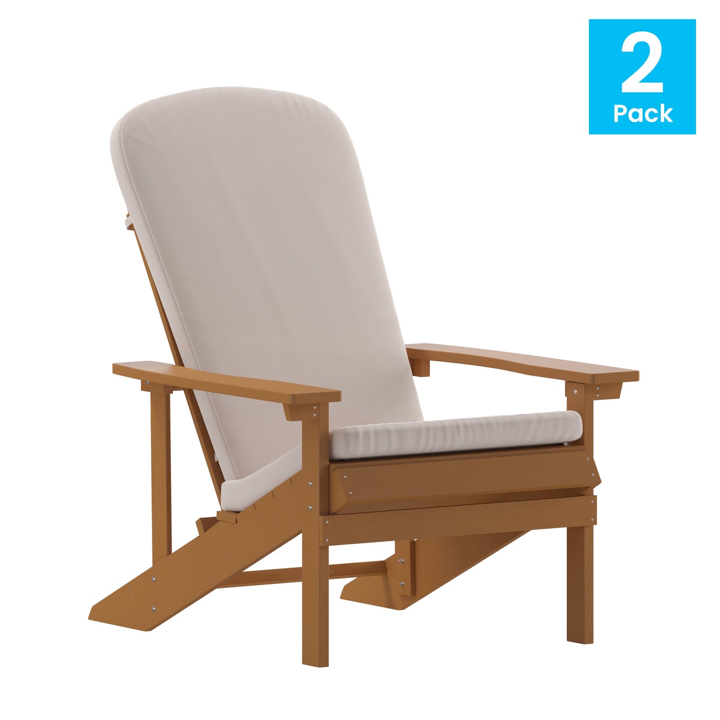 2PK Teak Chairs-Cream Cushions 2-JJ-C14501-CSNCR-TEAK-GG