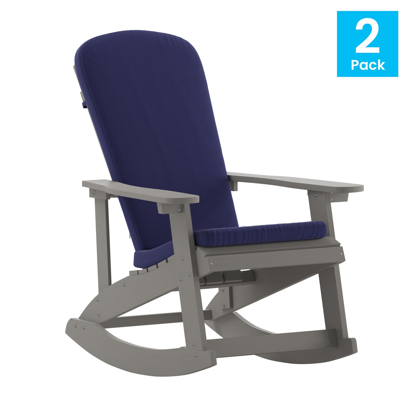 2PK Gray Chairs-Blue Cushions 2-JJ-C14705-CSNBL-GY-GG