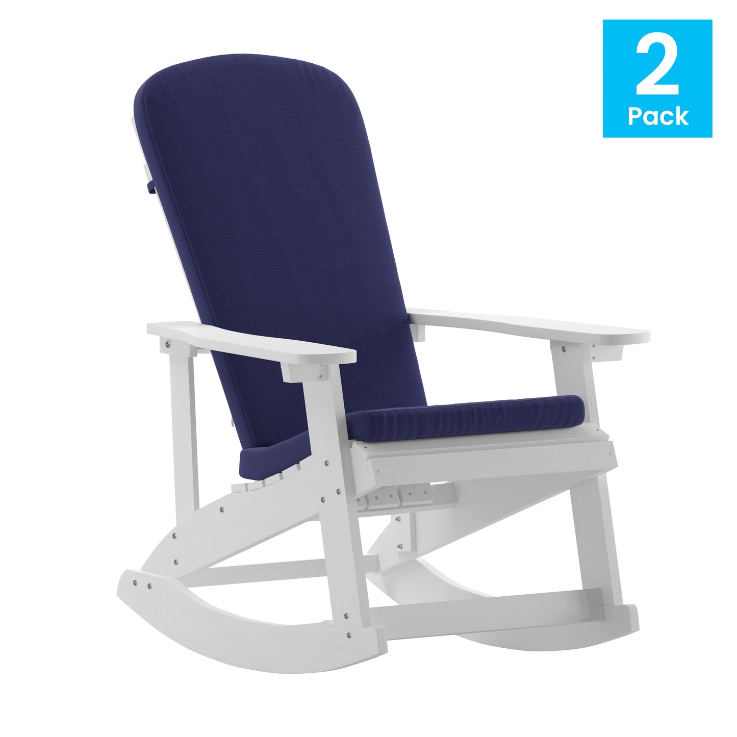 2PK White Chairs-Blue Cushions 2-JJ-C14705-CSNBL-WH-GG