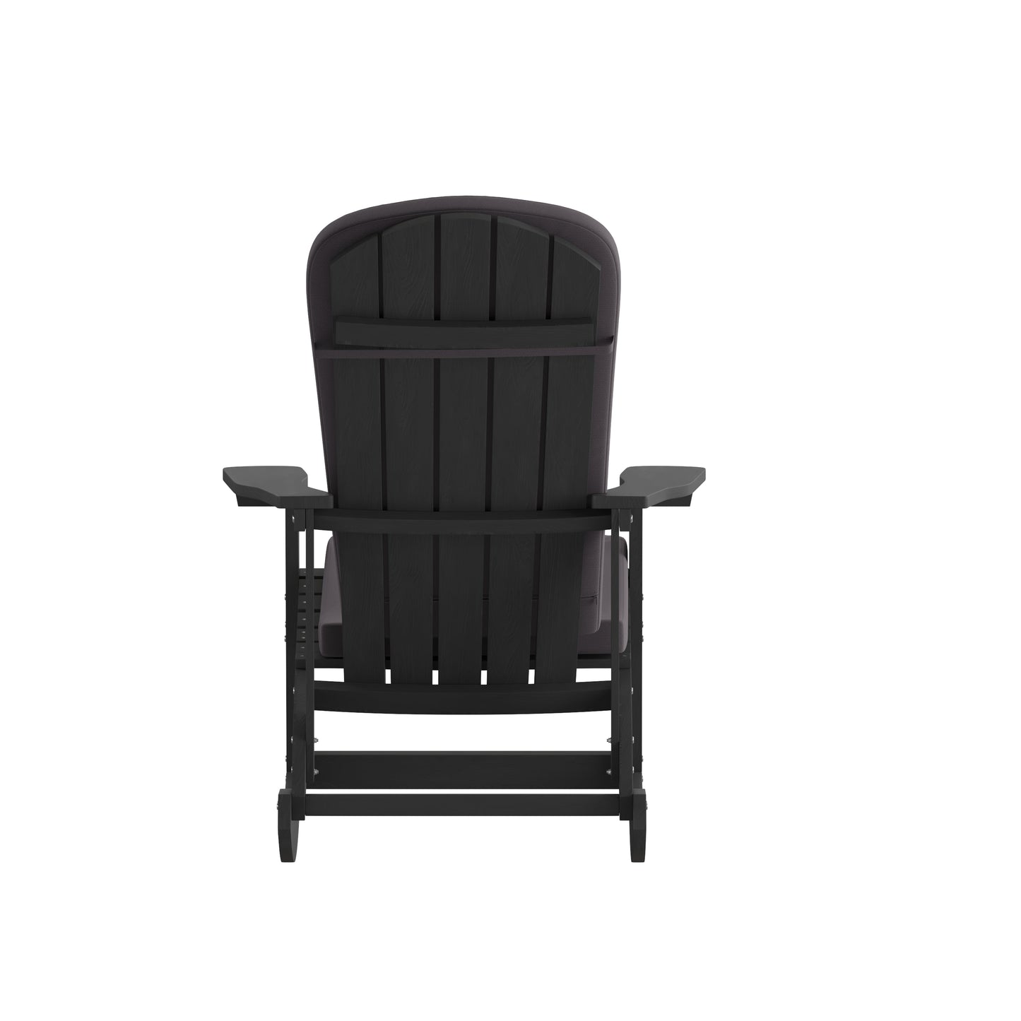 2PK Black Chairs-Gray Cushions 2-JJ-C14705-CSNGY-BK-GG