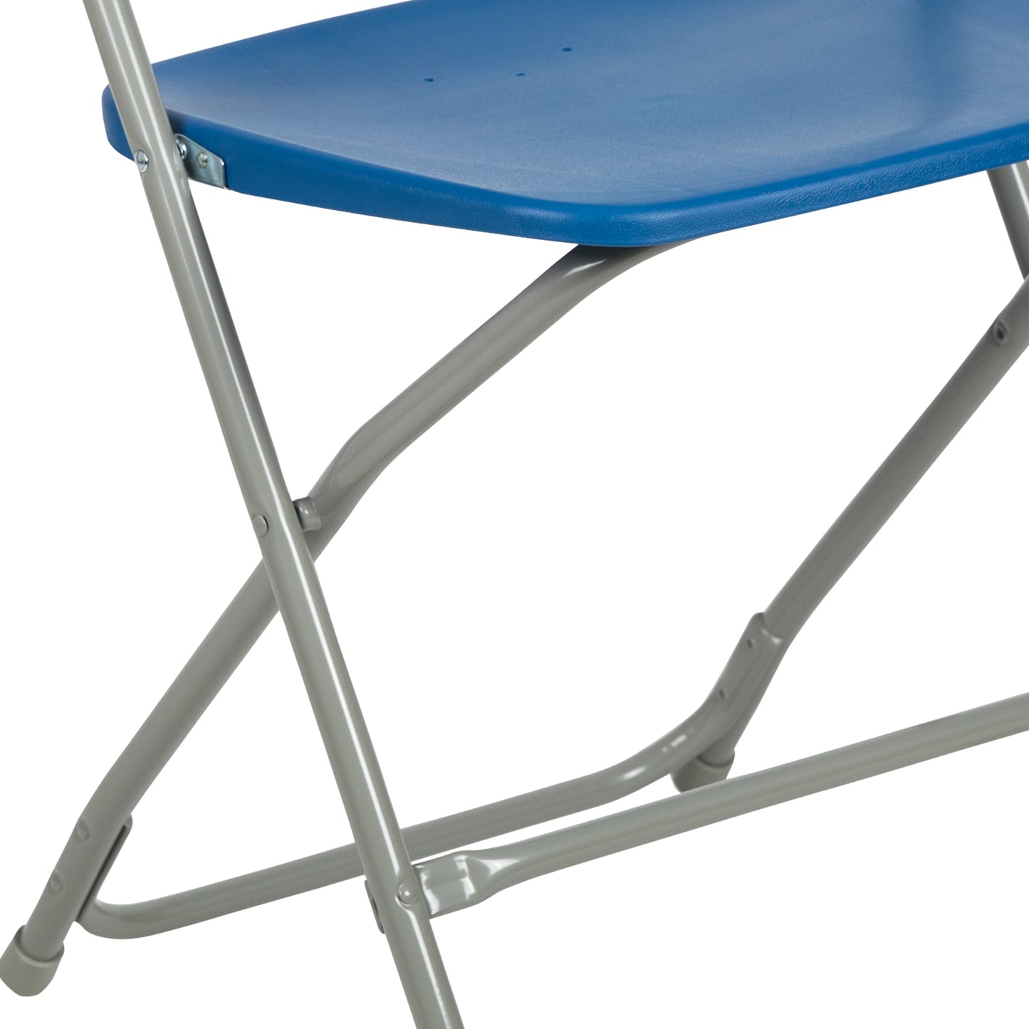 Blue Plastic Folding Chair 2-LE-L-3-BLUE-GG