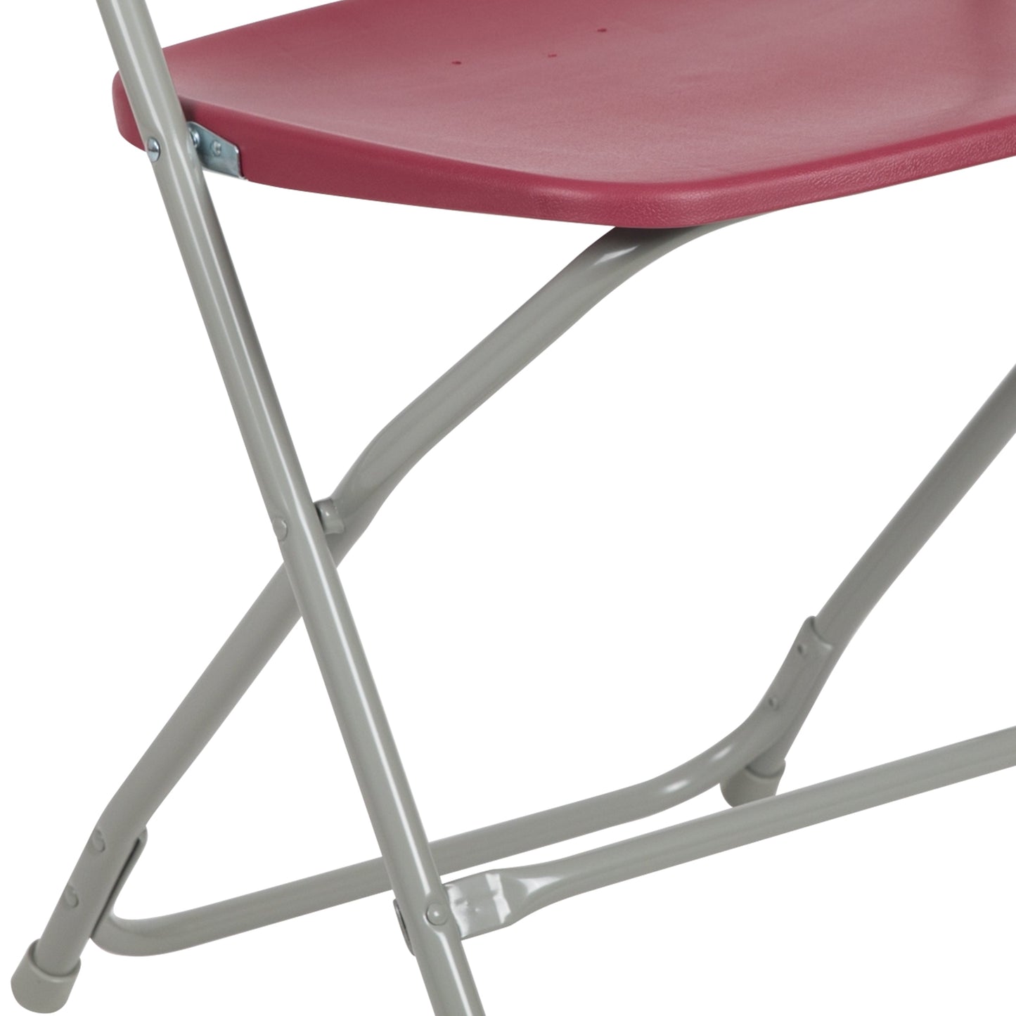 Red Plastic Folding Chair 2-LE-L-3-RED-GG