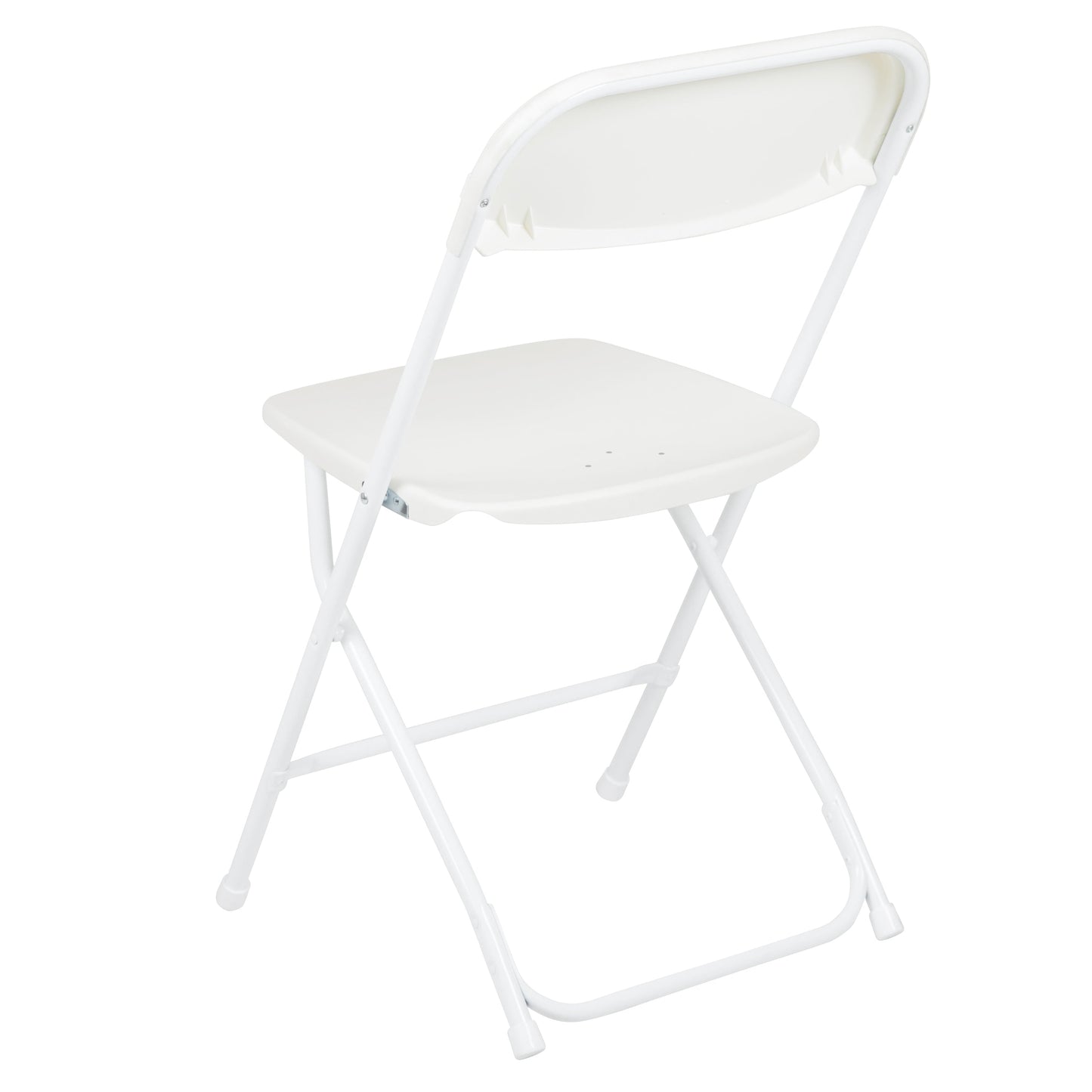 White Plastic Folding Chair 2-LE-L-3-WHITE-GG