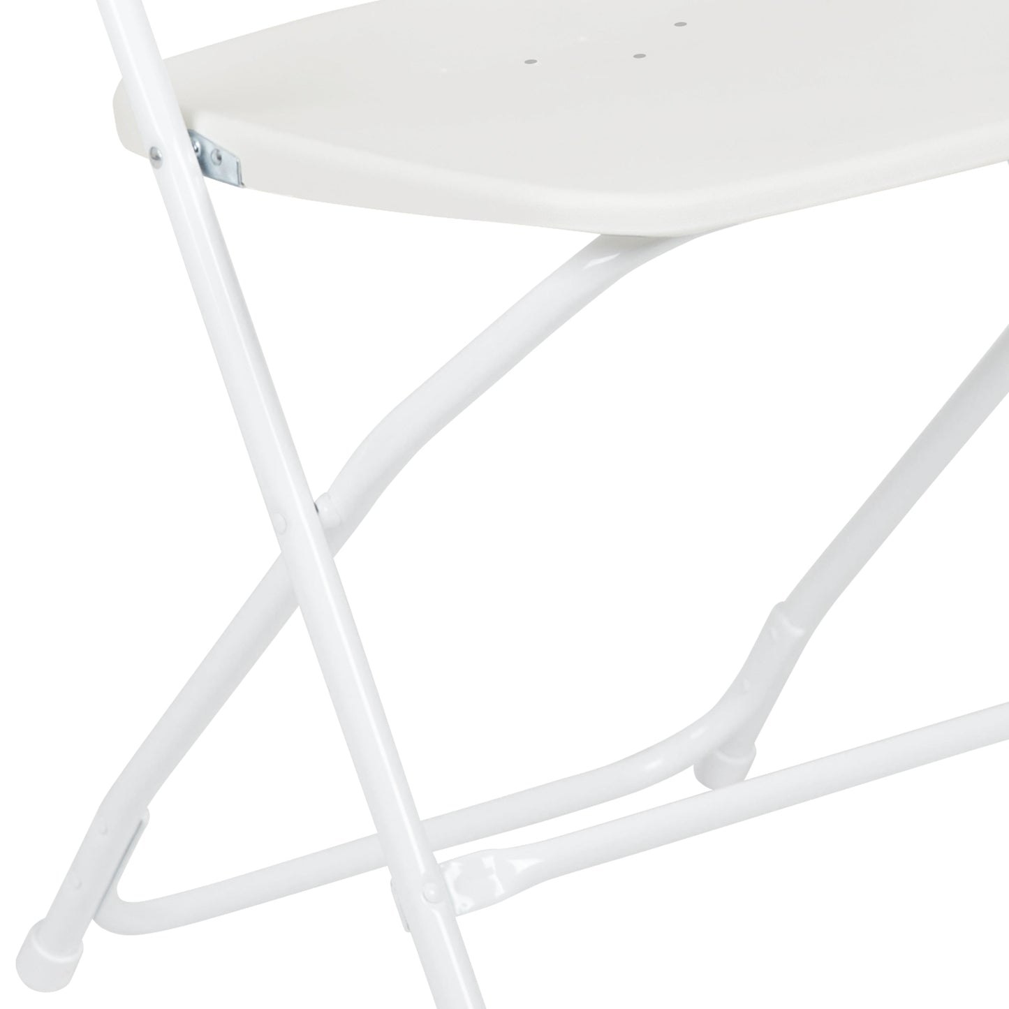 White Plastic Folding Chair 2-LE-L-3-WHITE-GG