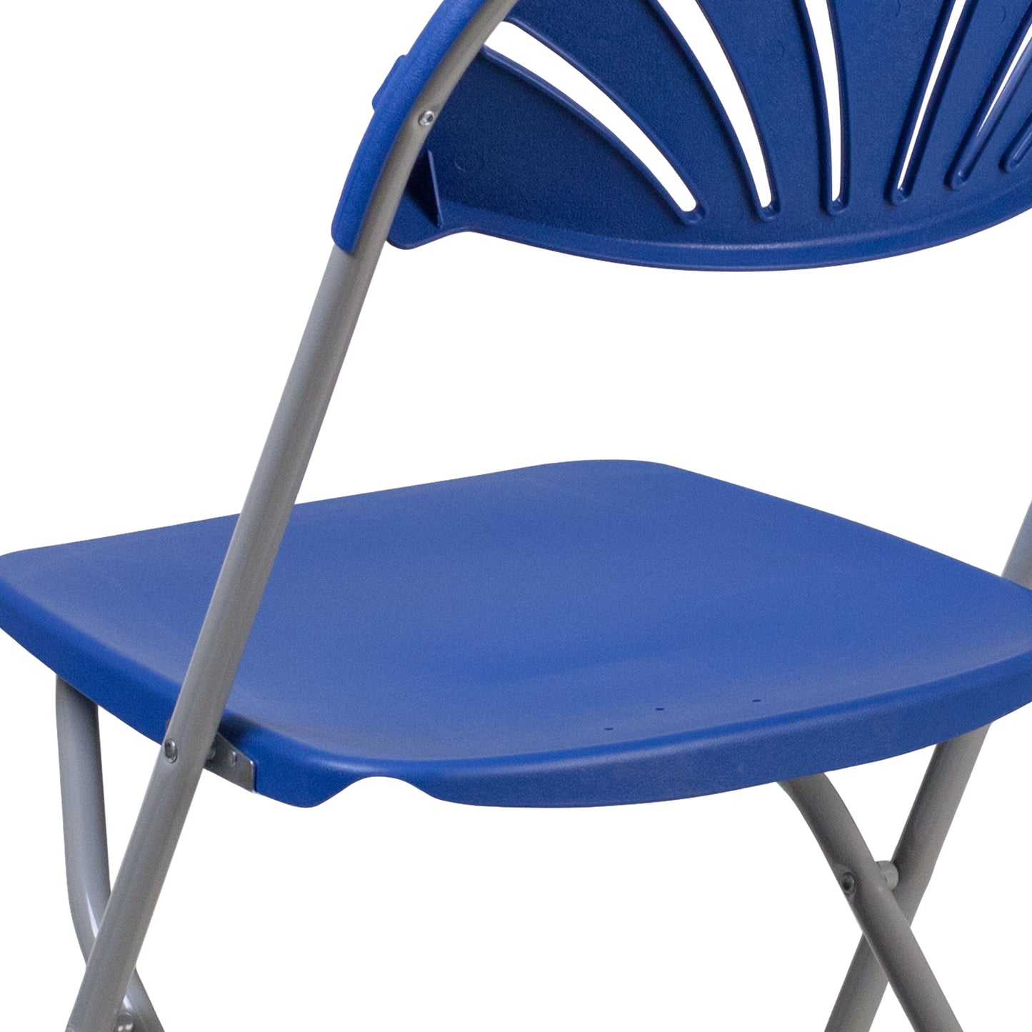 Blue Plastic Folding Chair 2-LE-L-4-BL-GG