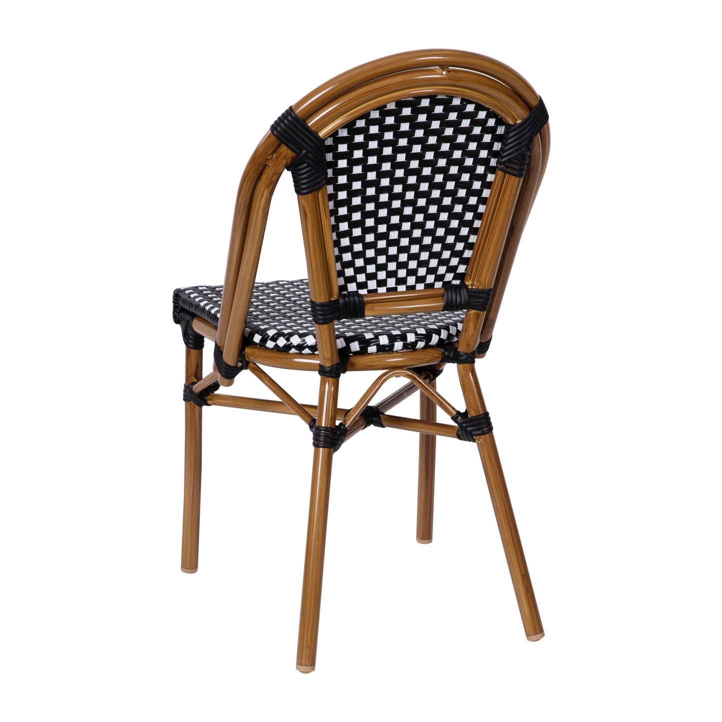 Classic Commercial Grade Indoor/Outdoor French Bistro Chair, Set of 2