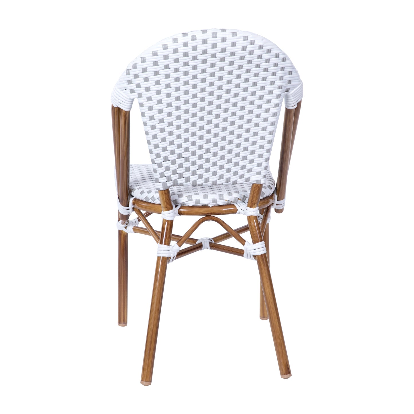 Classic Commercial Grade Indoor/Outdoor French Bistro Chair, Set of 2