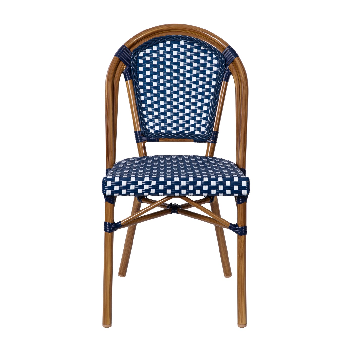 2PK Navy/White Paris Chair 2-SDA-AD642001-NVYWH-NAT-GG